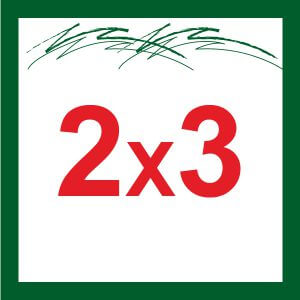 2X3