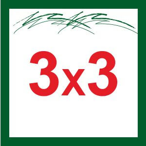 3X3