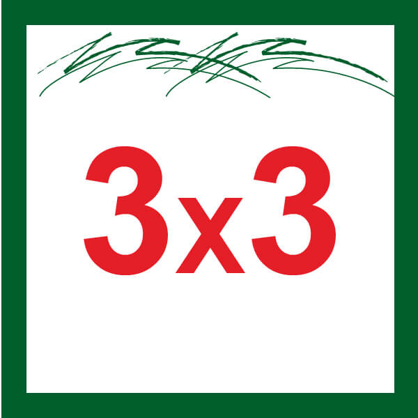 3X3