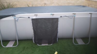 רשת אחסון לבריכה